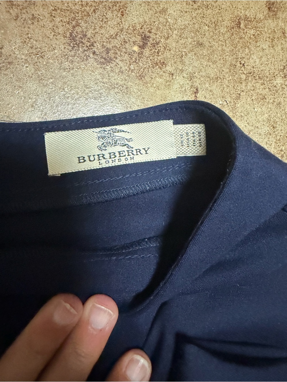 Burberry 3/4 Sleeve Mini Dress - Picture 3 of 5